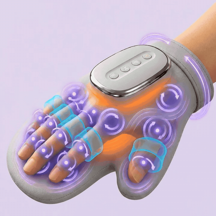 Die Massage erreicht jede Handpartie