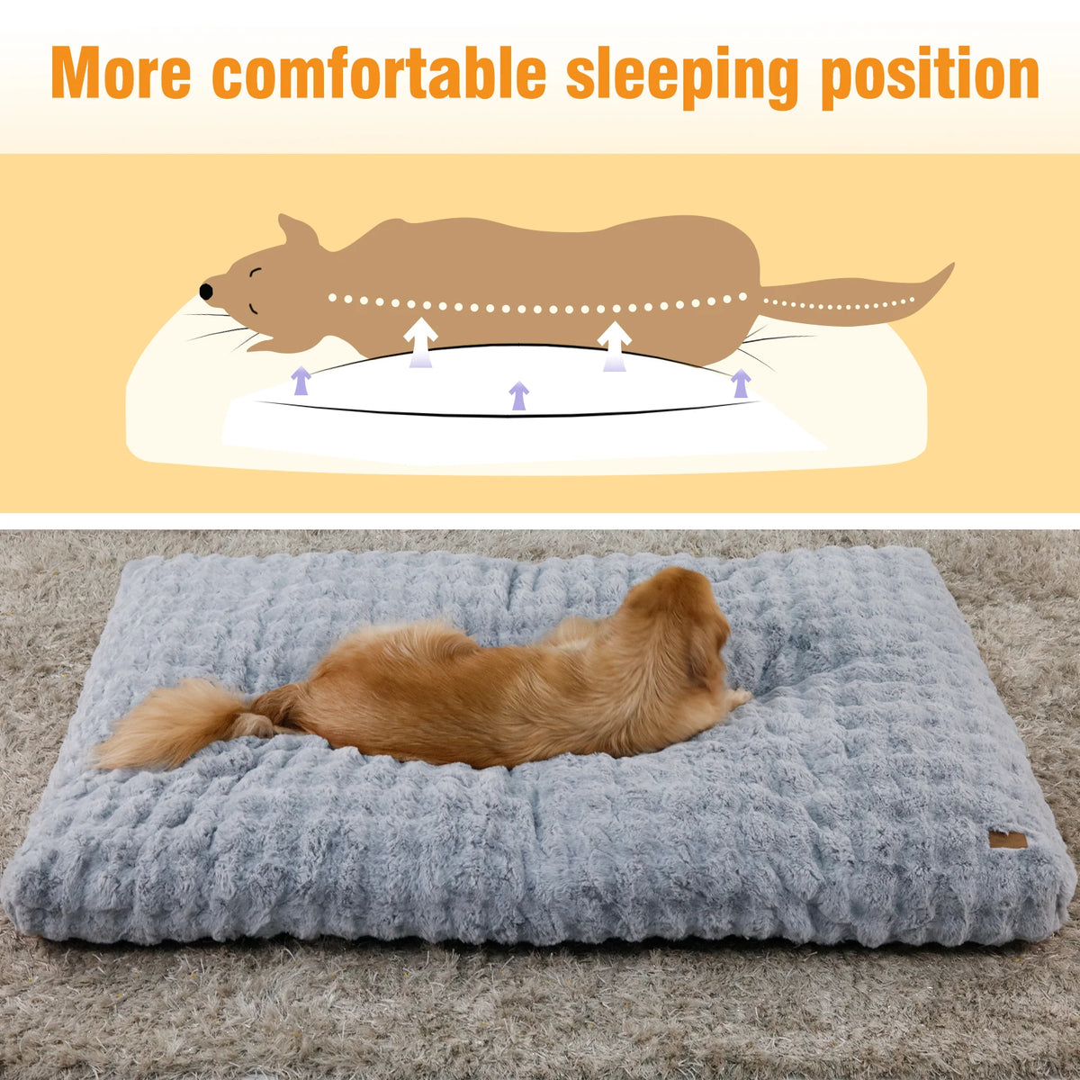 WOLKENPFOTE™ Orthopädisches Premium-Komfortbett