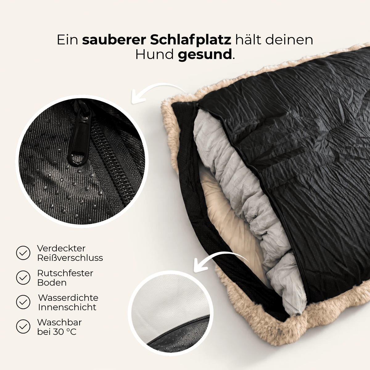 WOLKENPFOTE™ Wohlfühlbett